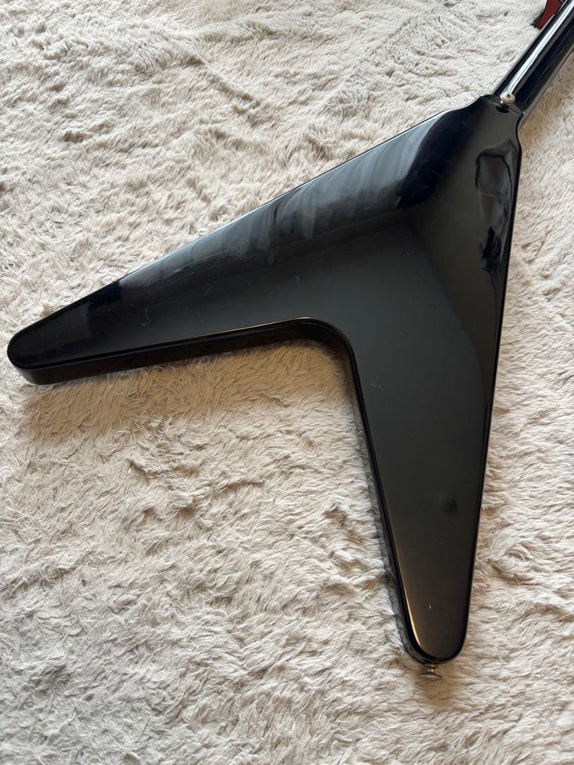 【国産90年代？】 BB Flying V セットネック　ケース付き