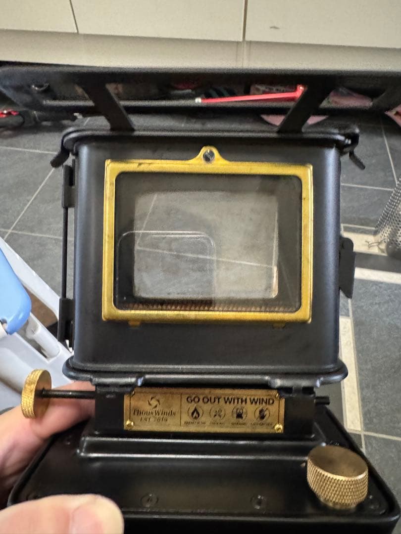 Thous Winds サウスウィンズ　アイロンストーブ＋収納ケース+鉄板