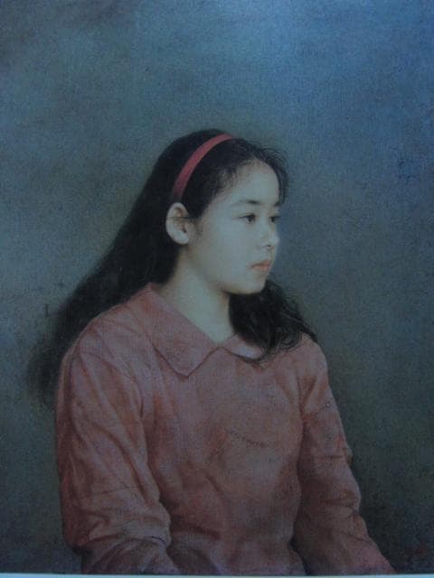 藤井　勉【あたたかな部屋】、希少画集画、状態良好、新品額装付