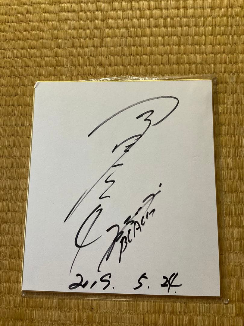 仮面ライダーBLACK 倉田てつお氏サイン色紙&Tシャツ(M)×2