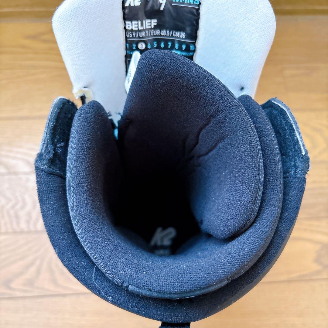 K2 BELIEF スノーボードブーツ 女性用 ブラック26cm