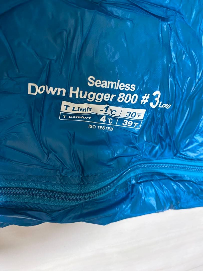 モンベル　シームレスダウンハガー800#3 ロング　1121408 中古