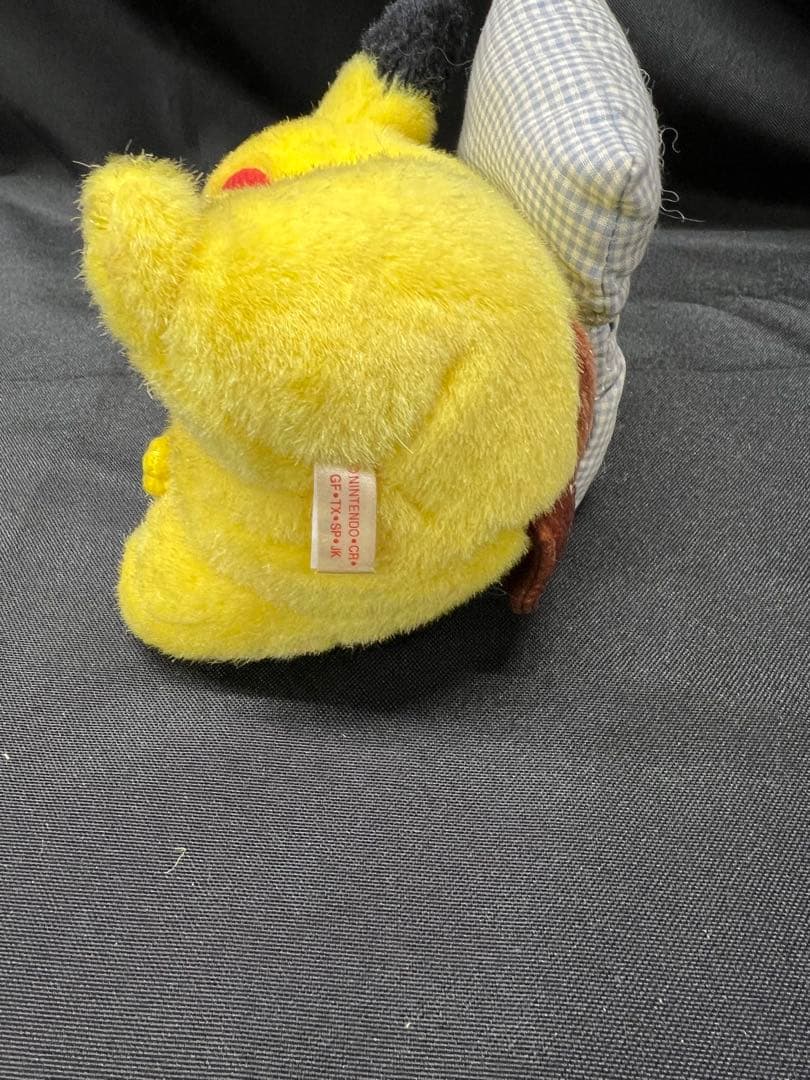 B2【used】tomy ポケモン まくら ピカチュウ ぬいぐるみ 初代 レア