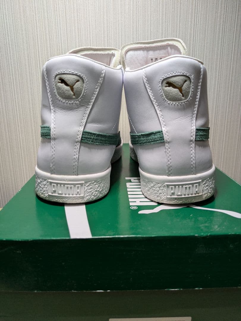 Puma Basket Mid VTG 26cm ホワイト