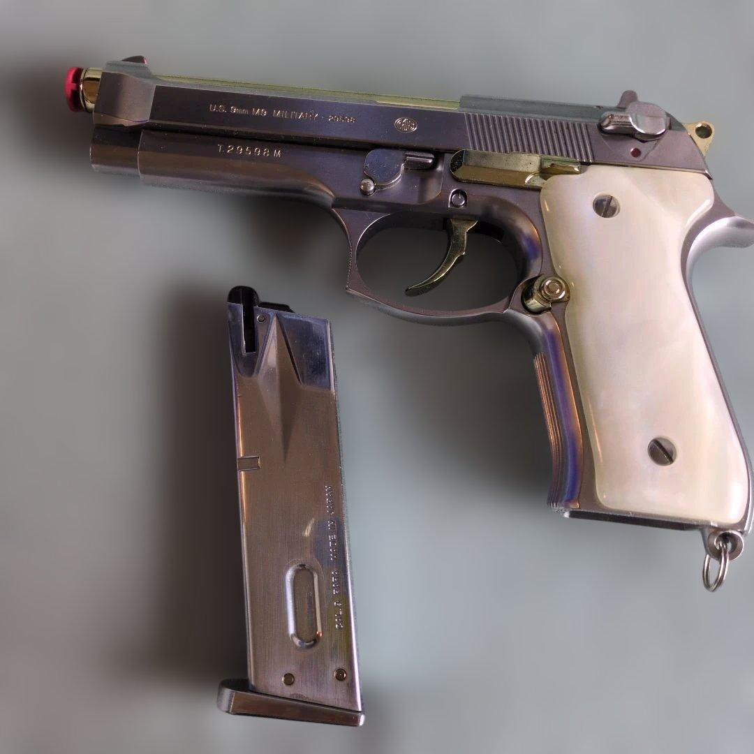 東京マルイMARUI M9 ガスガン シルバー