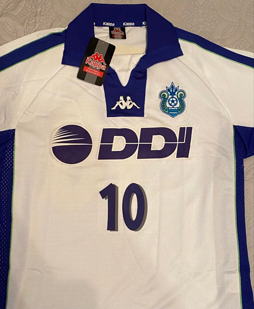 kappa 湘南ベルマーレ ユニフォーム アウェイ 前園真聖 選手 タグ付き