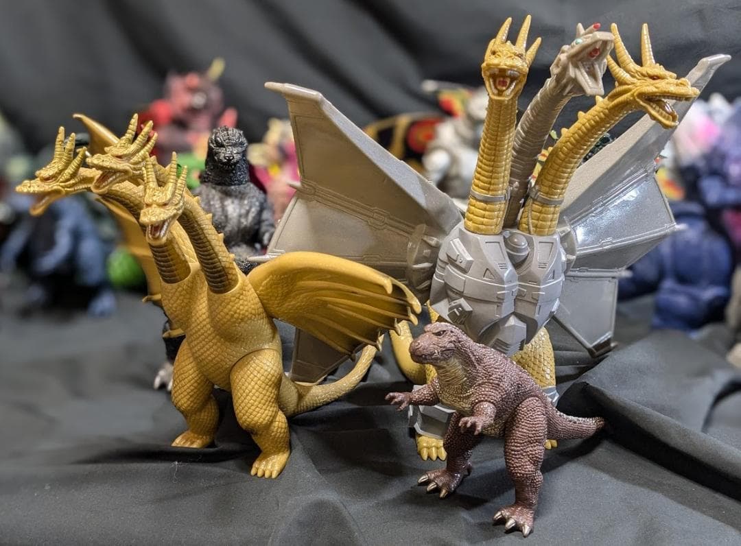 ゴジラ平成ＶＳシリーズ（バンダイ）ソフビフィギュアコンプリート20体セット