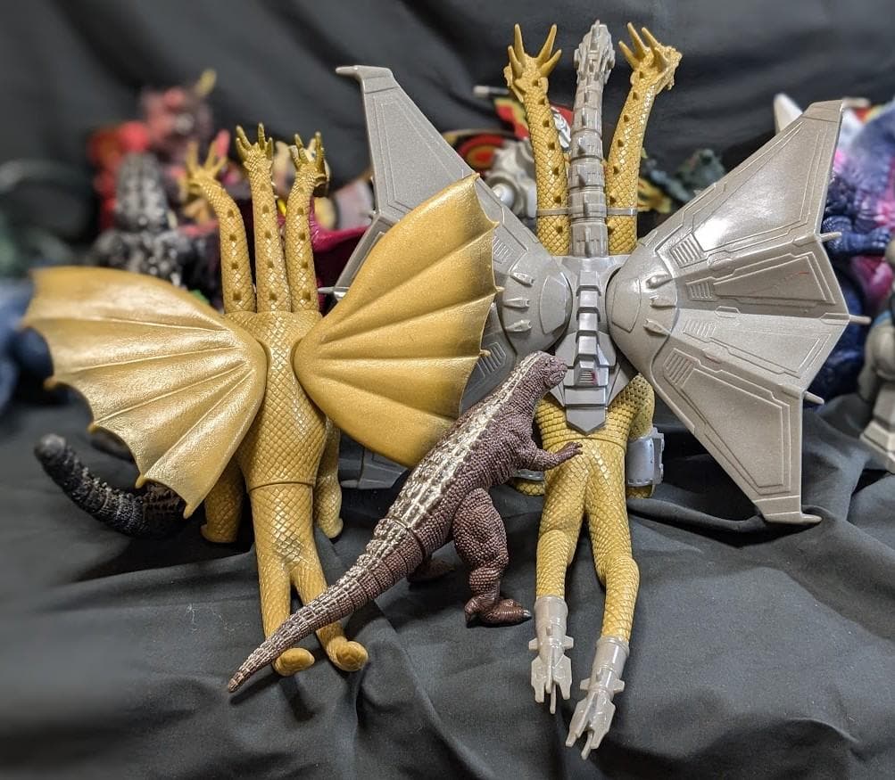 ゴジラ平成ＶＳシリーズ（バンダイ）ソフビフィギュアコンプリート20体セット