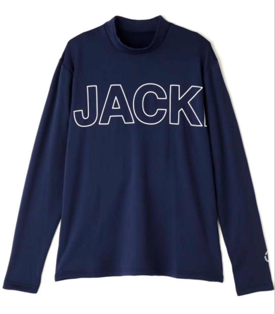 新品 パーリーゲイツ ジャックバニー KARUISHI カットソー(6)LL/紺