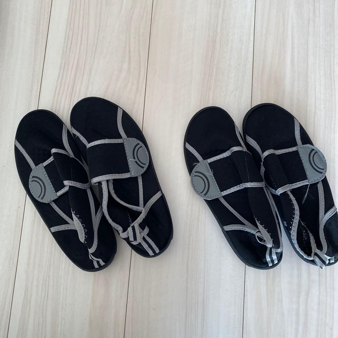 【kids用シューズ2足付き】LOGOSとAQAライフジャケットセット