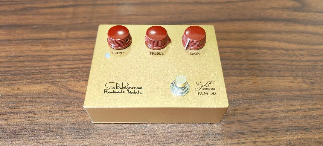 KCM-OD studiodaydream ゴールド ギターエフェクター