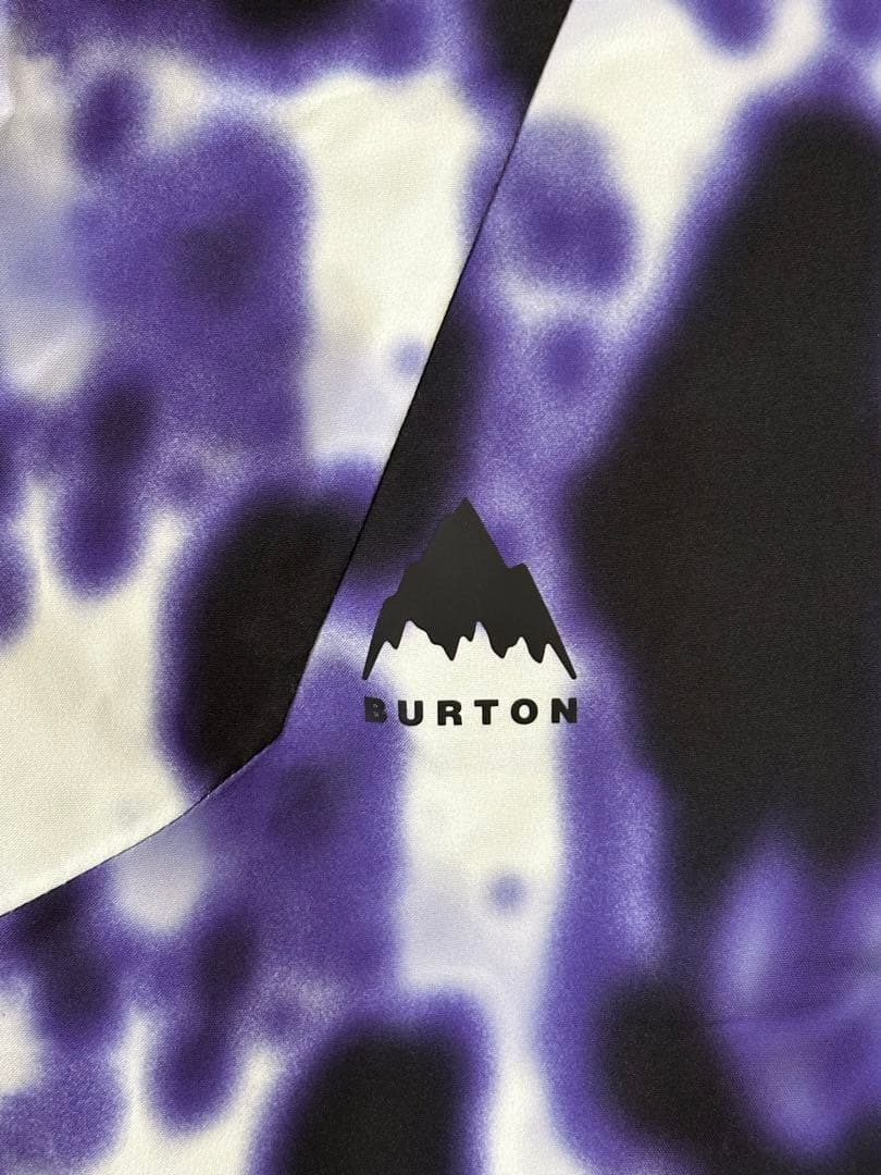 BURTON Gore Tex 紫と白 タイダイ オーバーオール