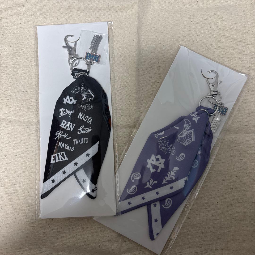 MAZZEL ROOM RYUKI MAZZEL まぜべや バンダナ 紫　黒