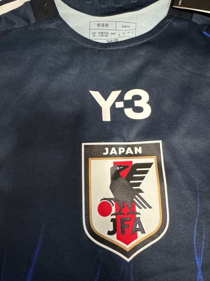 正規品 Y-3 日本代表 オーセンティック 長袖 ユニホーム XL