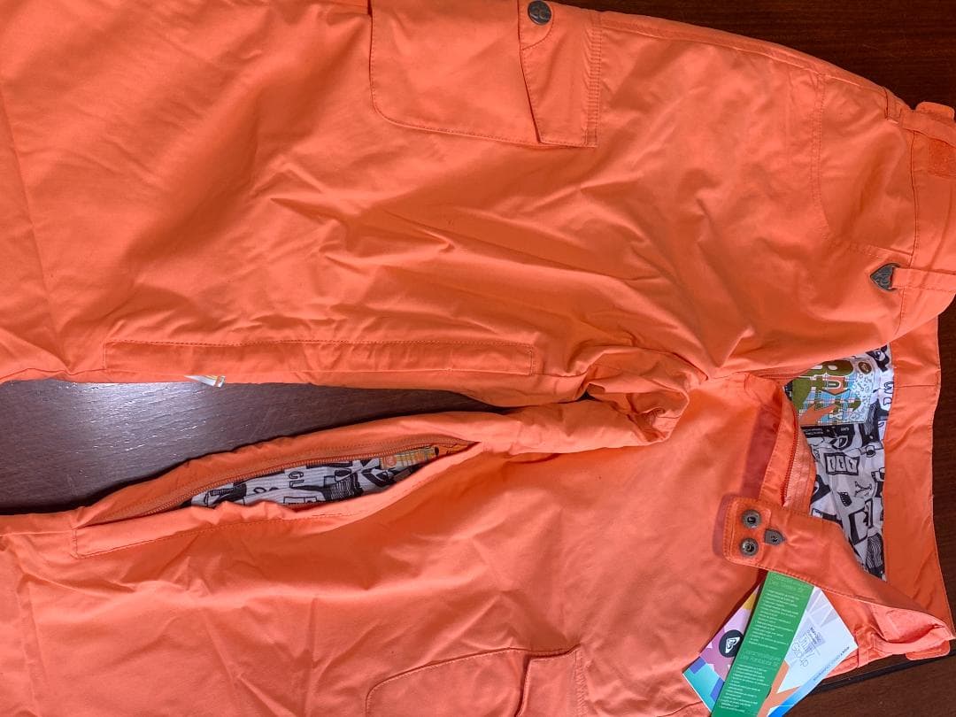 ROXY スノーボードパンツ Lサイズ オレンジ