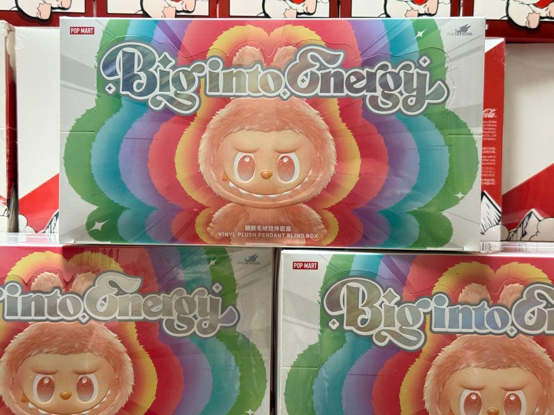 THE MONSTERS Big into Energy シリーズ ぬいぐるみ