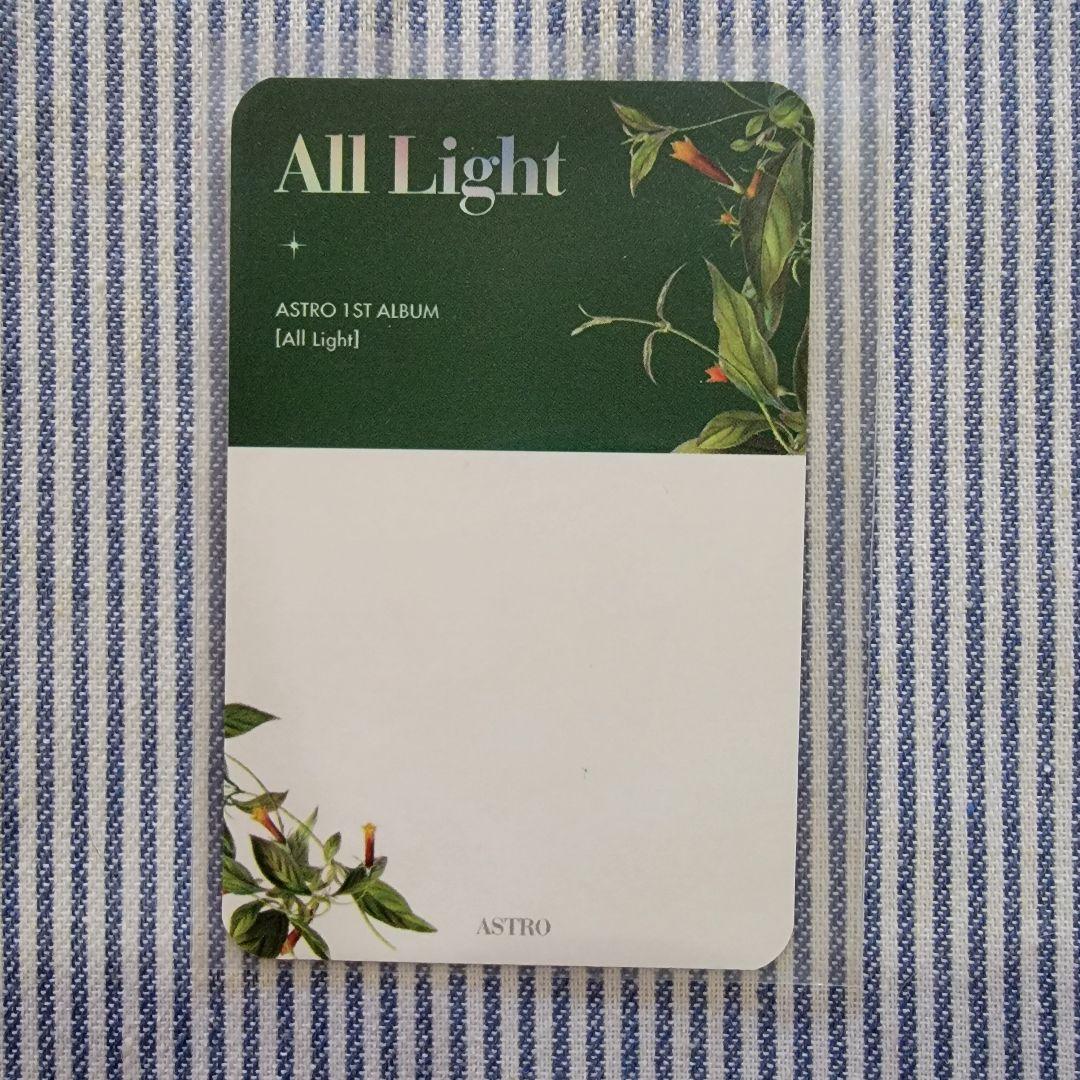 【ASTRO】All Light 直筆サイン入り トレカ ラキ