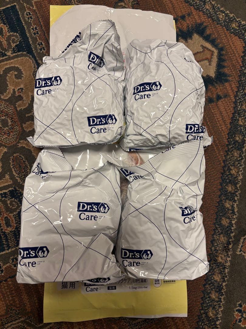 Dr's Care 尿石対応キャットフード 1.5kg ストマックケア＋小袋4つ