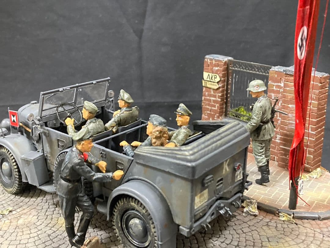 ホルヒkfz.15　ミリタリー　ジオラマ