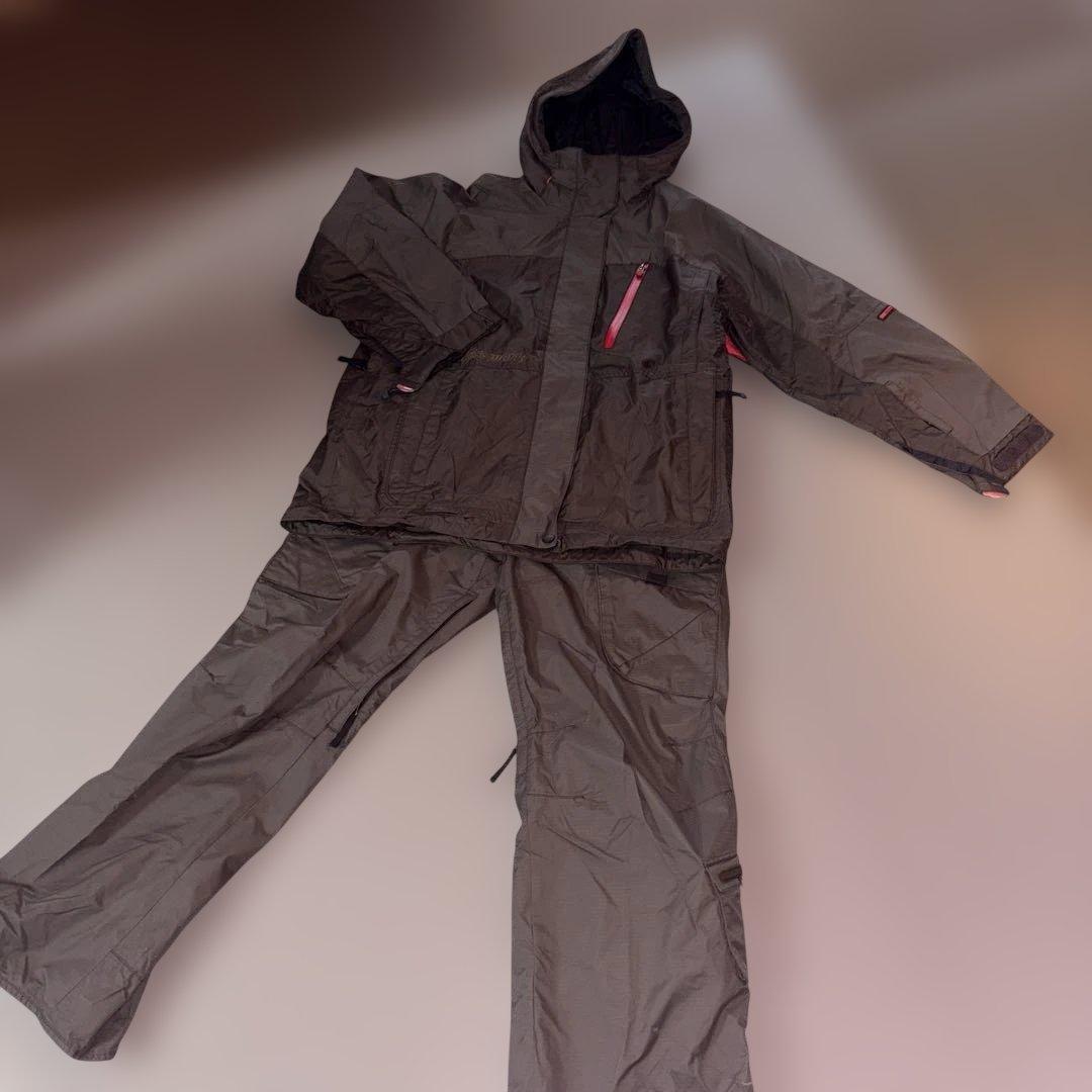 Kiss mark 女性用　スキーウェア ダークブラウン