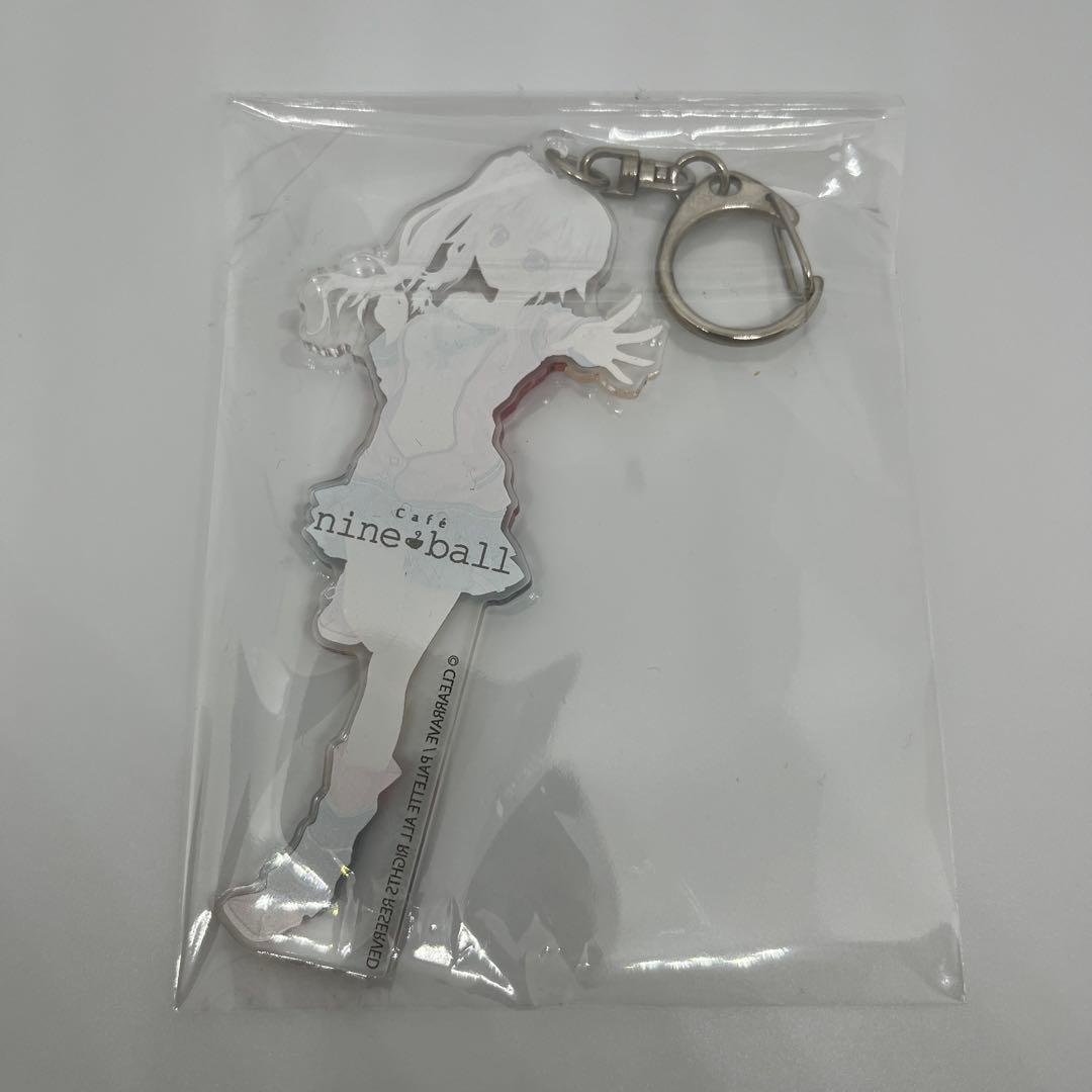 9-nine- Cafenineball 九條都 新海天 アクリルキーホルダー