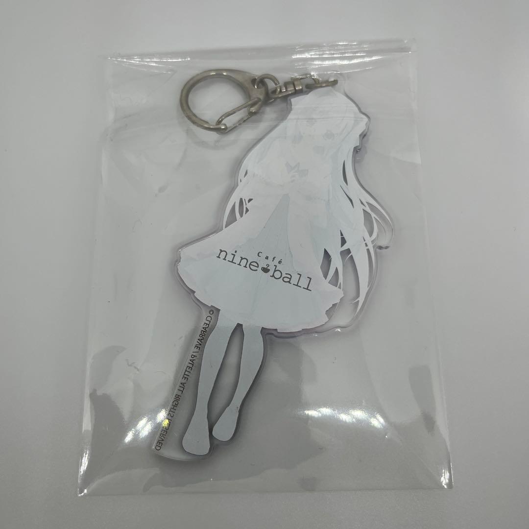 9-nine- Cafenineball 九條都 新海天 アクリルキーホルダー