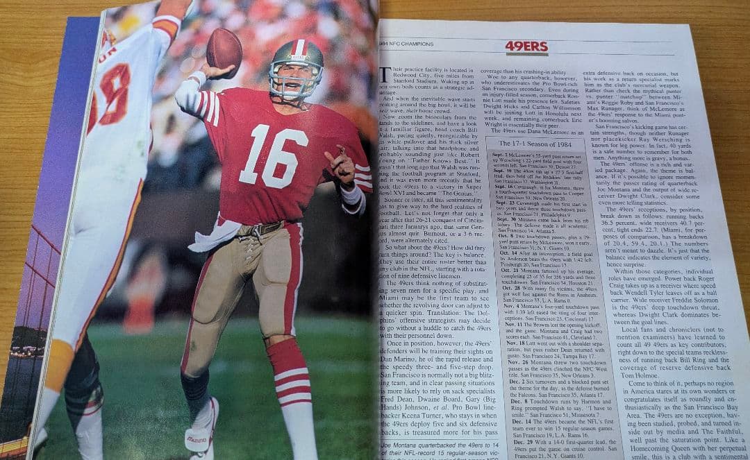 期間限定販売 サンフランシスコ49ers スーパーボウル公式プログラム4冊セット