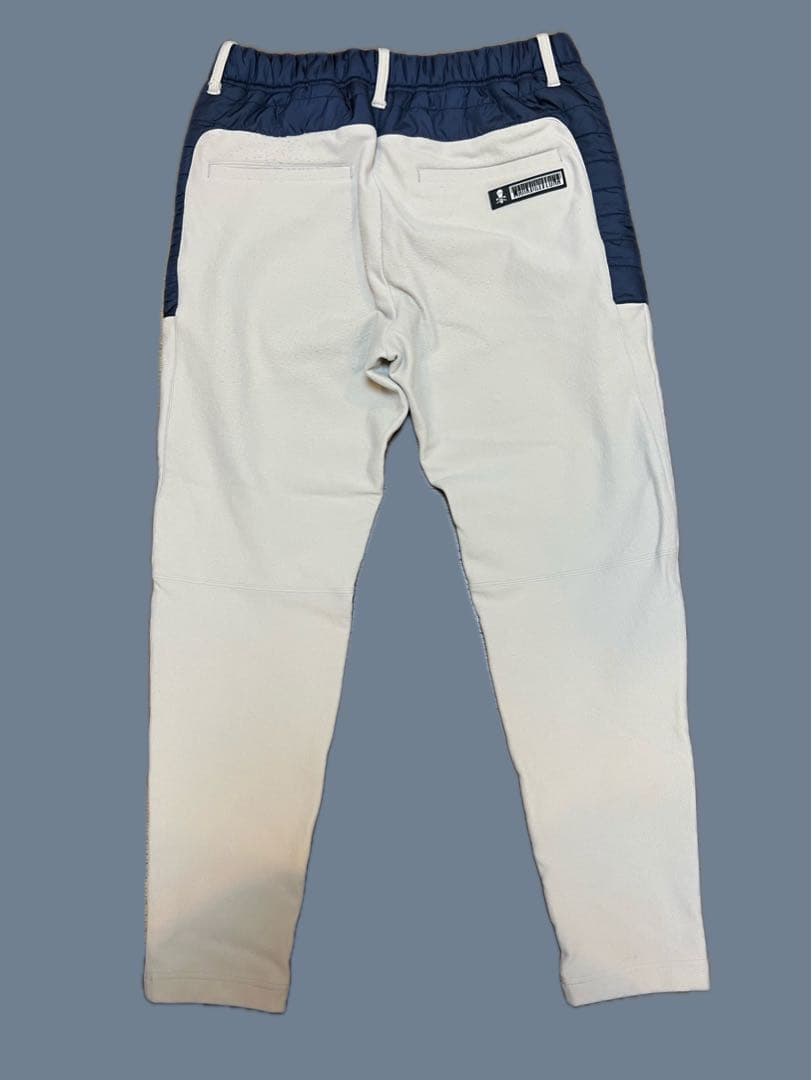 マークアンドロナ ゴルフ用ストレッチパンツ アイボリー