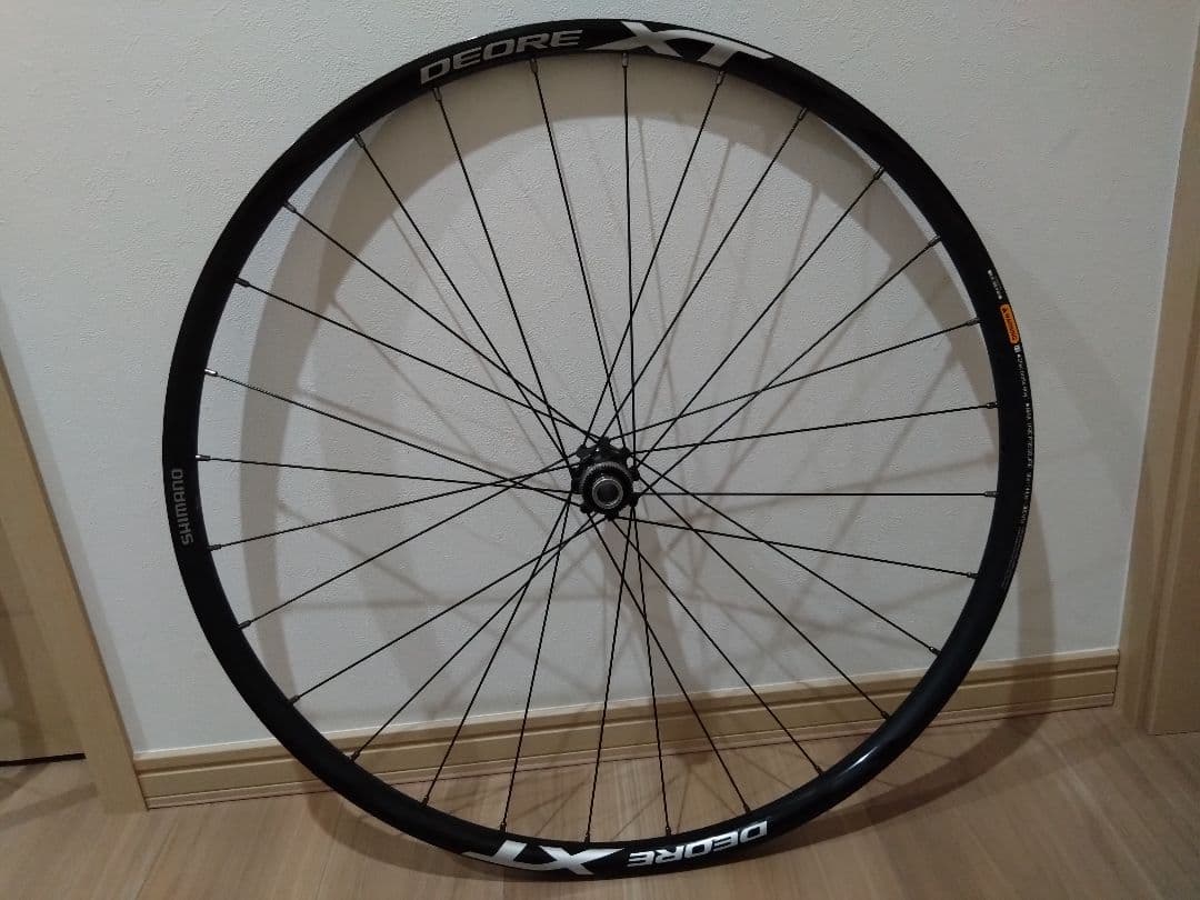 Shimano Deore XT 完組ホイール WH-M8000-B 前後セット