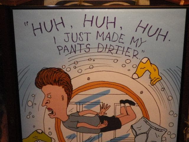 90'S★ビーバス&バットヘッド★ポスター★23★MTV★ビンテージ★USA雑貨