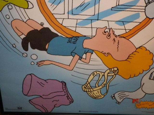 90'S★ビーバス&バットヘッド★ポスター★23★MTV★ビンテージ★USA雑貨