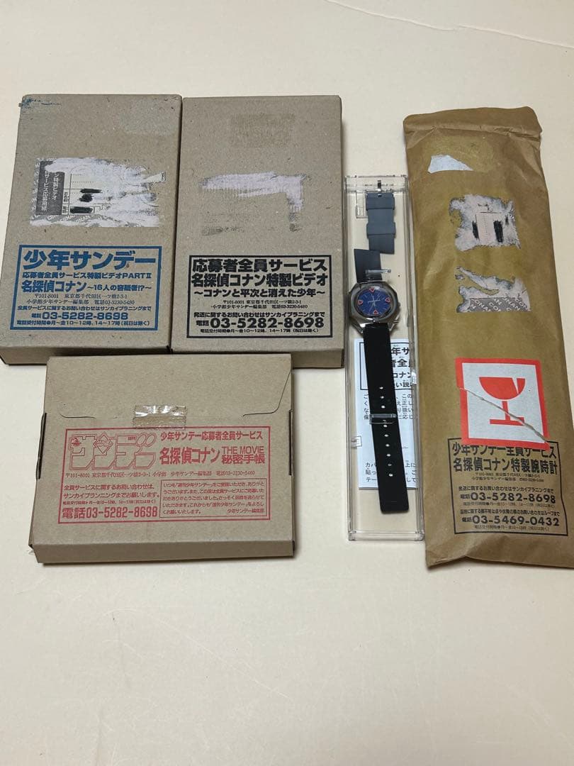 名探偵コナン グッズ 50点以上セット 映画 クリアファイル 懐中時計等