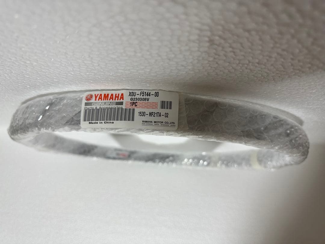 ヤマハPAS 20インチ純正部品使用による完全手組み前輪ホイル　②