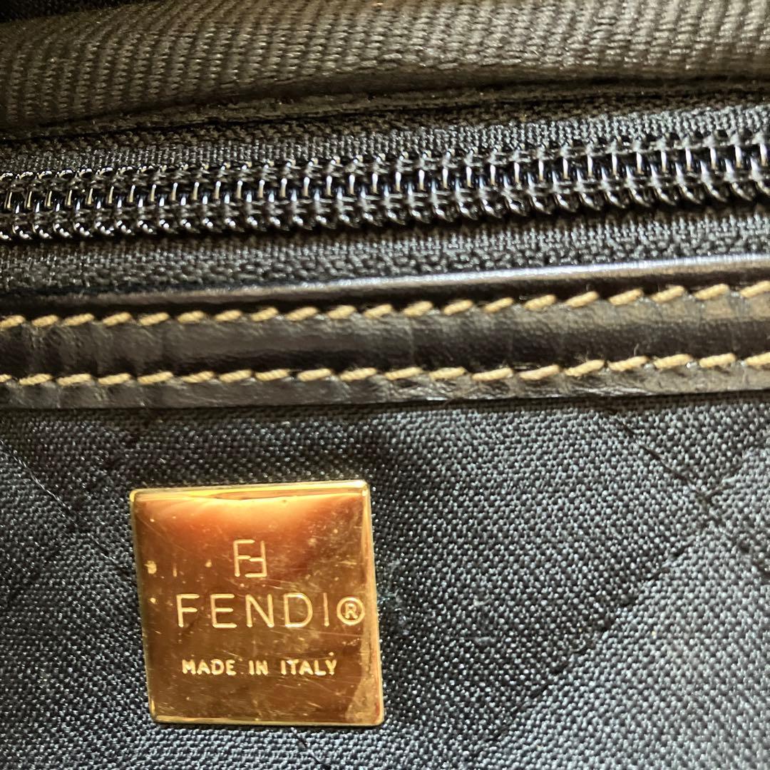 フェンディ　超大型チェッカーパターンキャリーケース