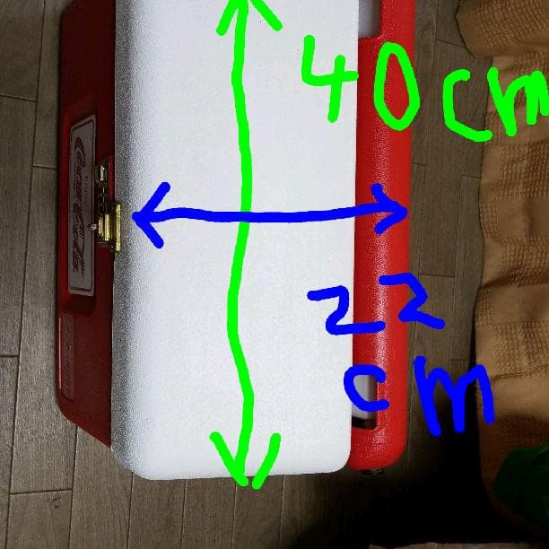 コカ・コーラ　クーラーボックス？ポスト？