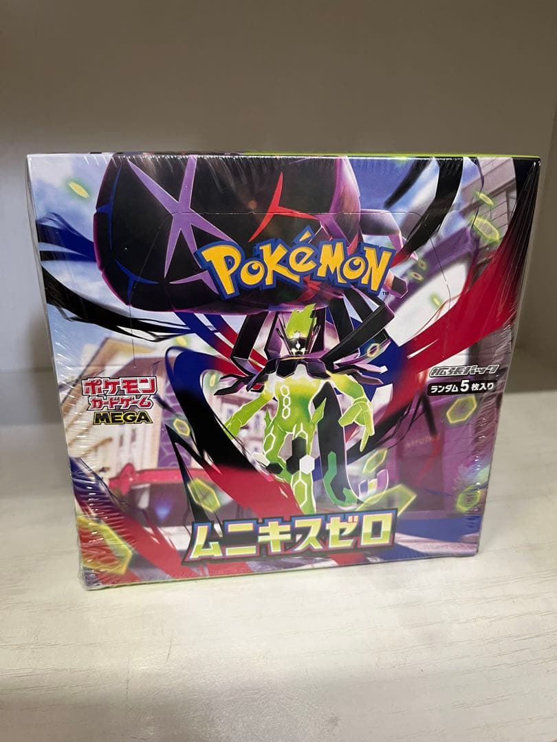 【新品未開封シュリンク付】ポケモンカード ムニキスゼロ 1BOX