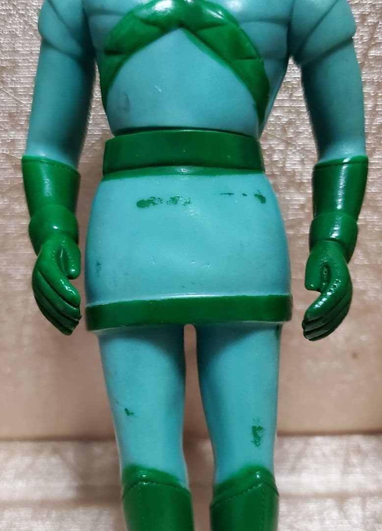 トリプルファイター ブルマァク ミドルソフビ 緑赤橙３体 当時モノ HG 付