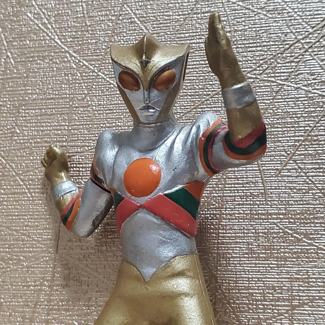 トリプルファイター ブルマァク ミドルソフビ 緑赤橙３体 当時モノ HG 付