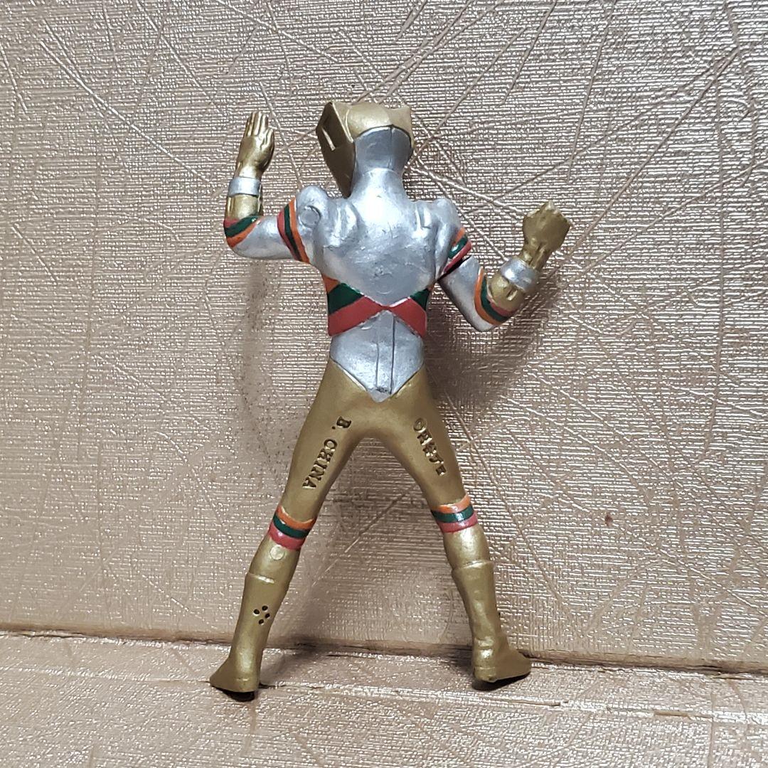 トリプルファイター ブルマァク ミドルソフビ 緑赤橙３体 当時モノ HG 付