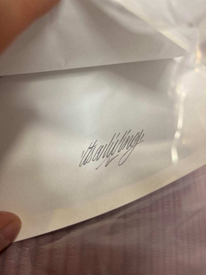 リカルド ゴンザレス It's A Living サイン入り　シリアルナンバー