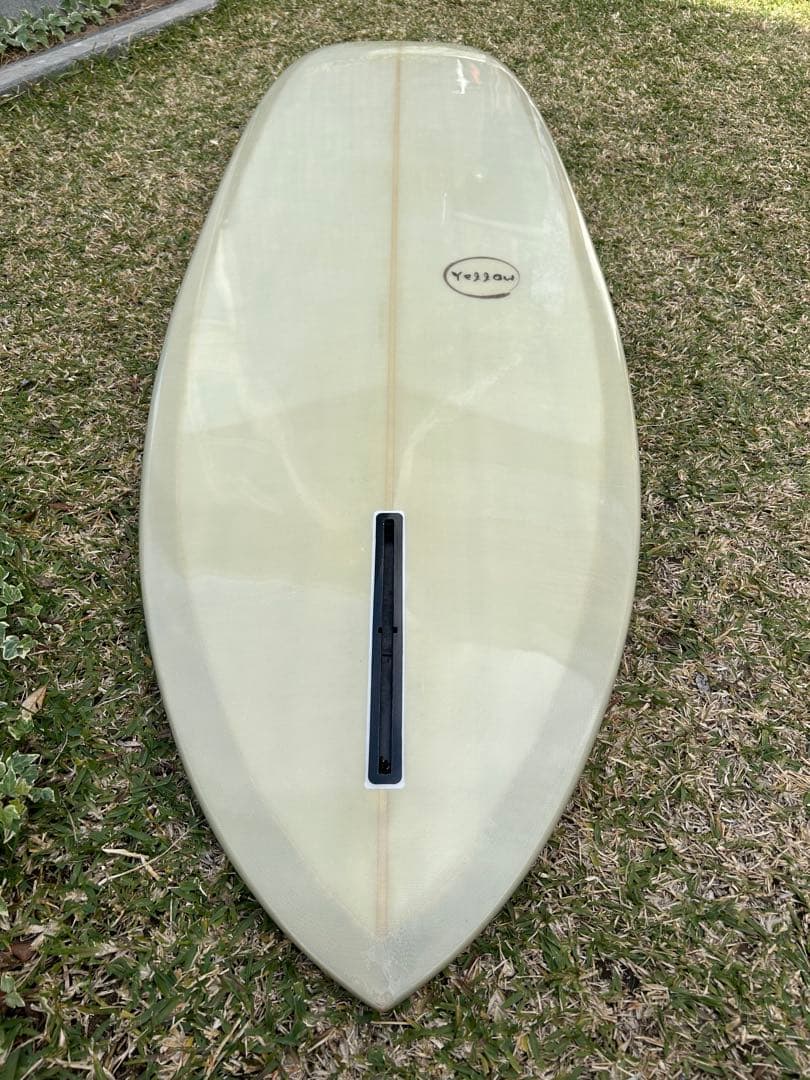 ミッドレングスpig 7’0 ボランクロス&バフ仕上げ　　クリーム