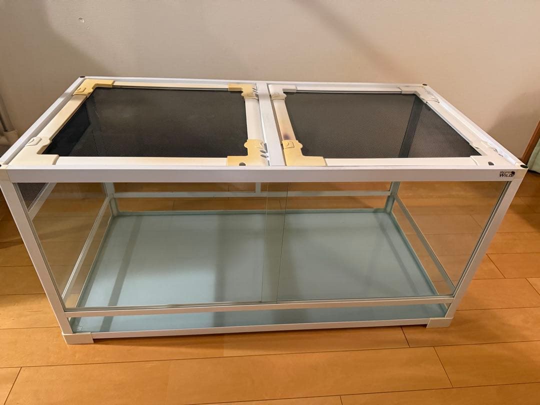 WH9045 パンテオンホワイト 爬虫類ケージ