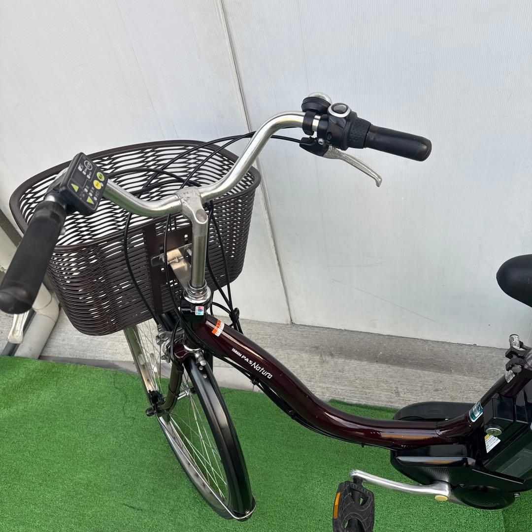 YAMAHAヤマハ電動アシスト自転車24インチ 12.3Ah ブラウン