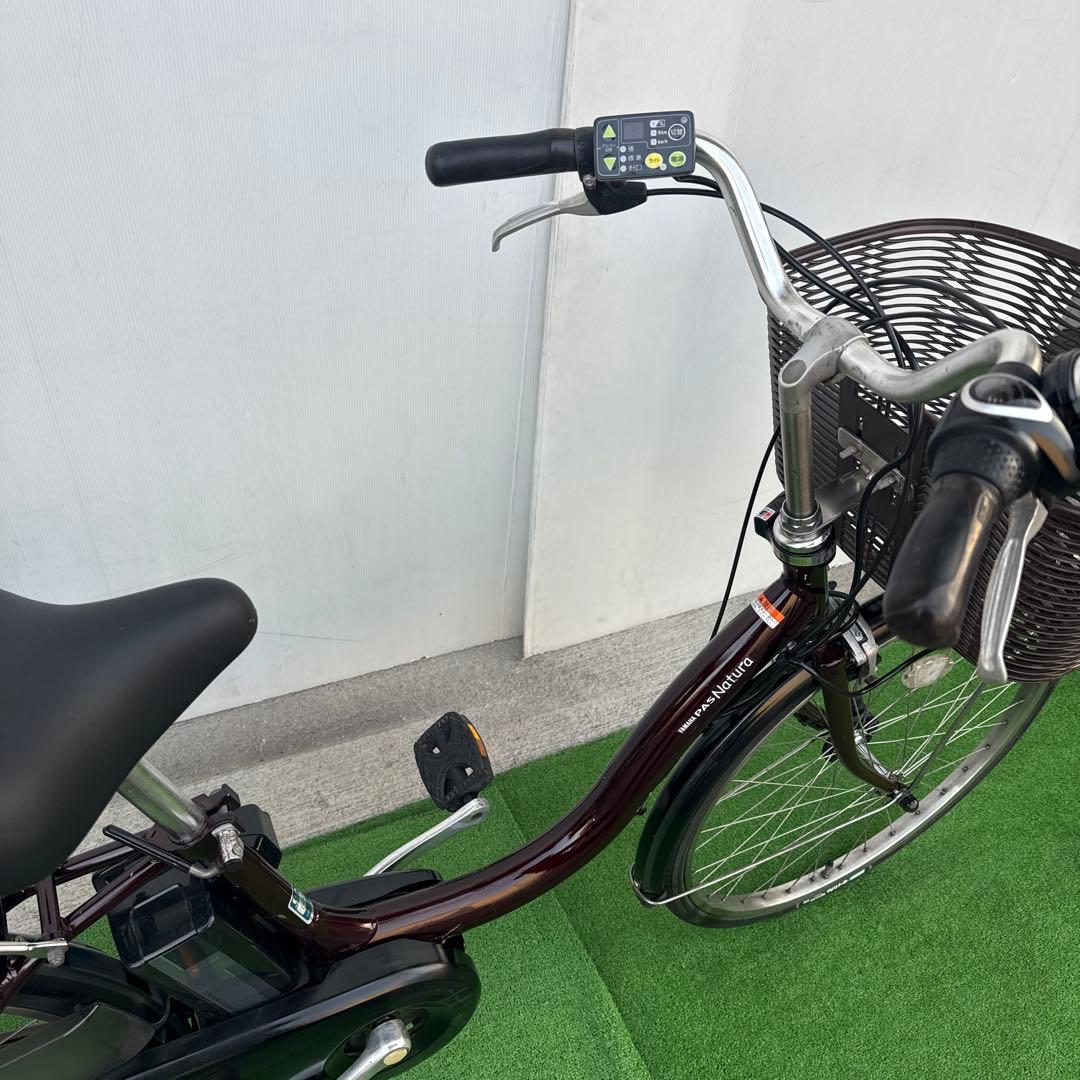 YAMAHAヤマハ電動アシスト自転車24インチ 12.3Ah ブラウン