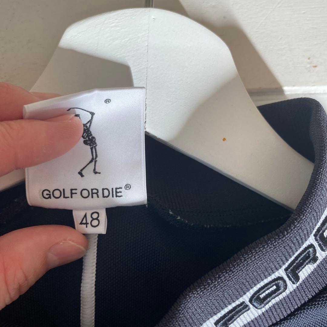 MARK&LONA ゴルフ用シャツ ブラック