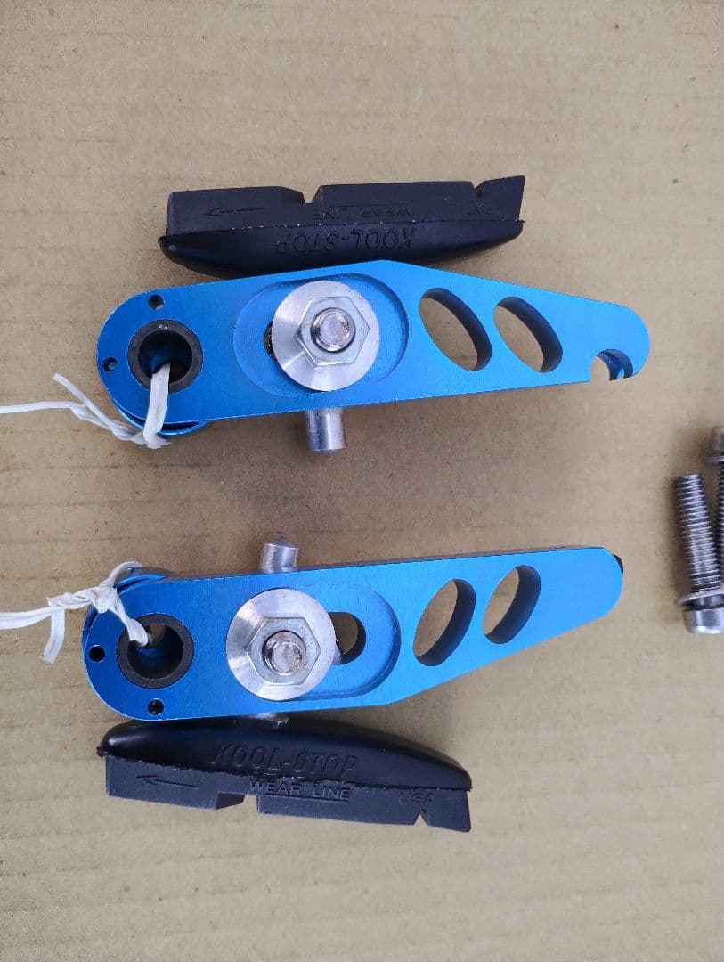 短期値下げ、当時物カンチブアルミ削り出しアルマイトカラー 取り付けのみ未使用