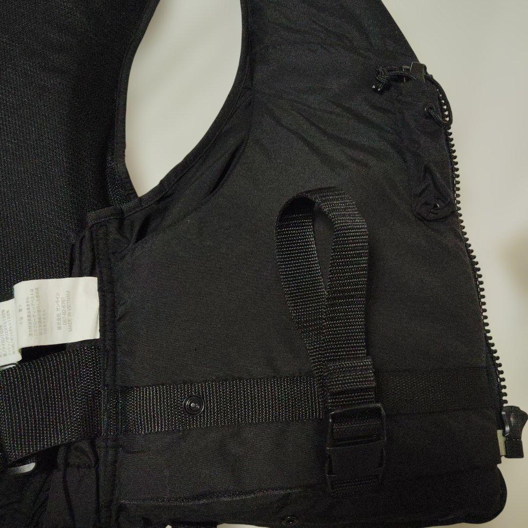 サンライン　STATUS 　磯　 フローティングベスト　 L サイズ　美品