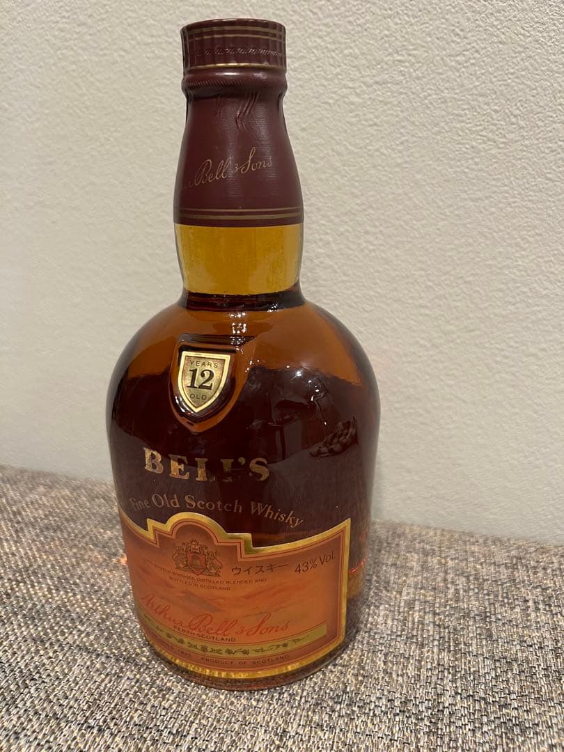 Bell’s ベル12年 ファインオールド スコッチ　旧ボトル 未開封