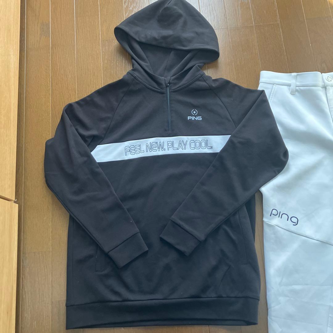 ping ピン　ゴルフウェア　上下セット　パーカー　パンツ