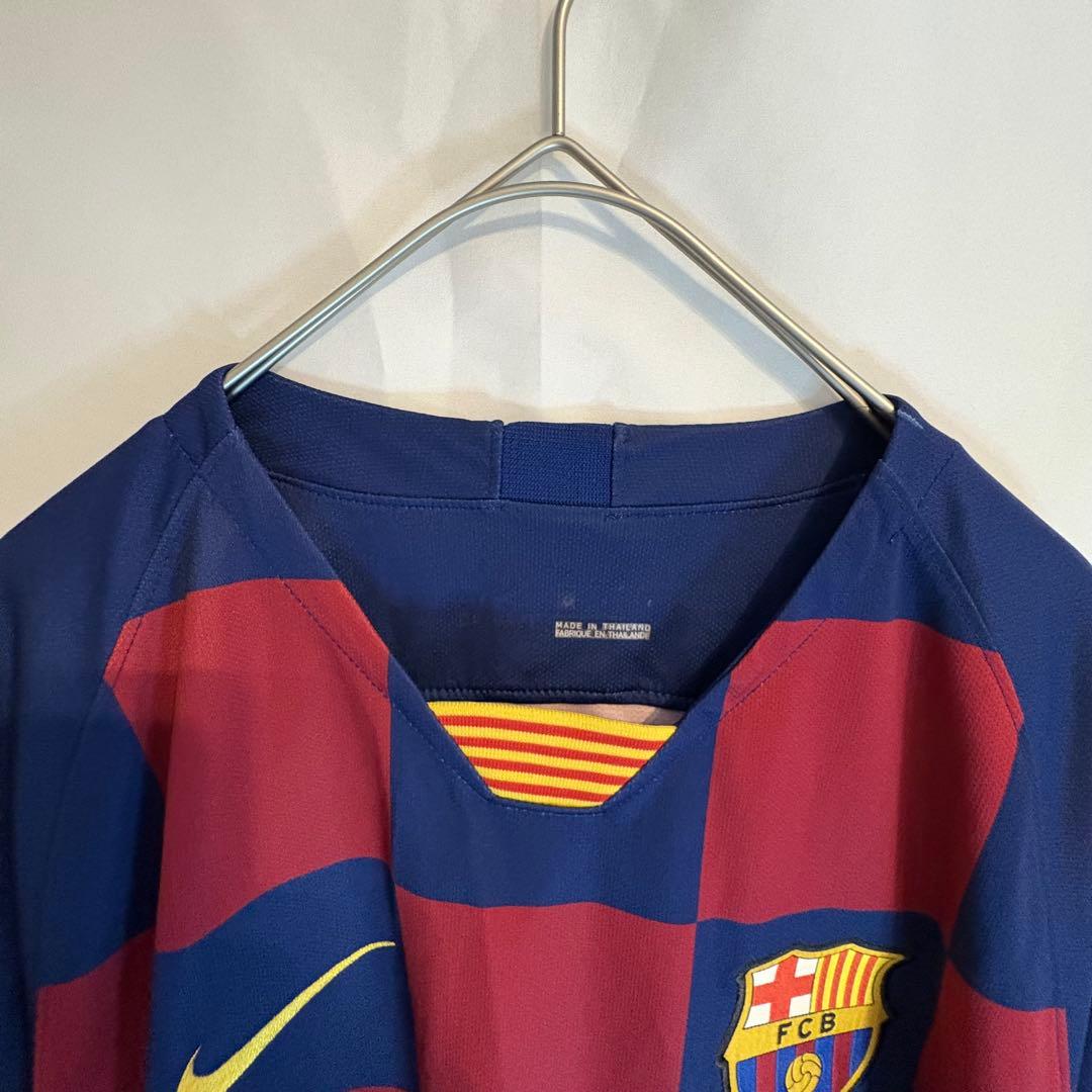 18/19 NIKE バルセロナ　ゲームシャツ　ユニフォーム　メッシ　　L